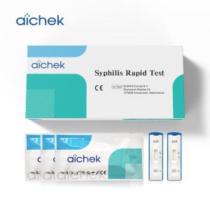 China One Piece Syphilis Test Strips 99% Syphilis Health Check Rapid Test factory