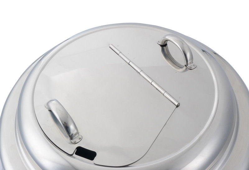 Stainless Steel Electronic Soup Kettle Adjustable Temperature Control Knob 10Ltr 220VAC 380W