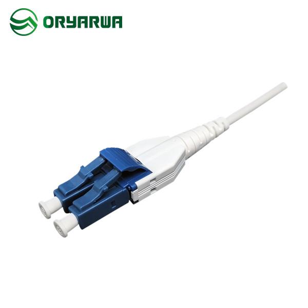 SM MM OM3 OM4 Fiber Optic LC Duplex Connector Uniboot 2.0mm OEM ODM