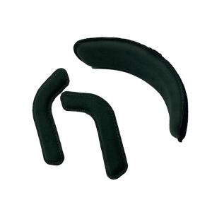 China Universal 100g Tactical Helmet Pads Adjustable Cotton Material Black Color factory