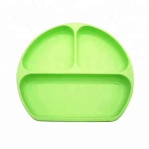China Durable And Flexible Silicone Baby Products Suction Plates For Baby Child factory