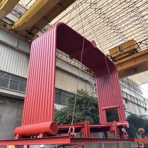 China Boiler Membrane Wall Panel with 500-1000°C Temperature Range, 10-50 Bar Pressure, and High Flexibility for Power Plants factory