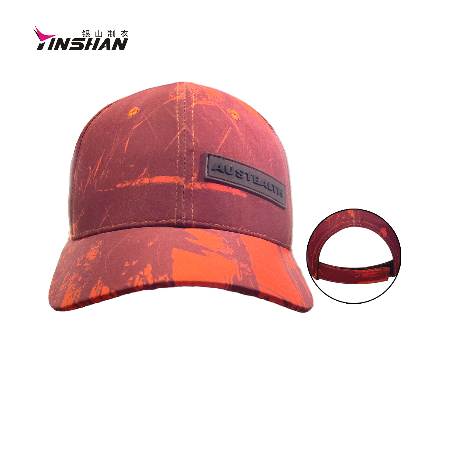Tailoring Design Polyester Canvas Breathable Fabric Racing Sport Cap for Sublimation