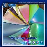 Mildewproof Leather Microfiber Shoe Material Abrasion Resistant Width 54" 55"