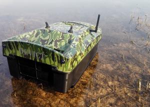 China Remote control fish boat Camouflage battery power and ABS plastic factory