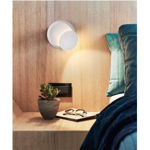 China 360 Degree Rotate Light Beam Adjustable Wall Lamp LED Wall Lights Aside Corridor Living Room aluminum wall light(WH-OR-2 factory