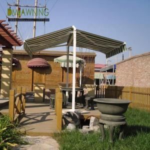 Open Air Double Sided Awning Independent Garden Restaurant Retractable Awning
