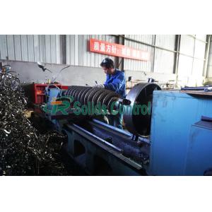 SS316L 40m3/H Oilfield Drilling Decanter Centrifuge Using centrifugal casting