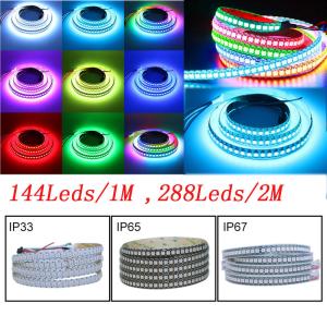 China SMD5050 RGB 140 Degree 12mm Coloured LED Strip Lights factory