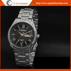 China 054A English Date Ananlog Watches Man Wholesale Retail African Mens Watch Quartz Watches factory