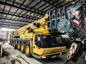 China 2010 GMK7450 450 Ton Grove Truck Crane Energy Saving Safety And Stable Operation factory