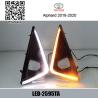 Buy cheap Toyota Alphard 2018-2020 Car DRL LED Daytime driving turn signal Lights from wholesalers