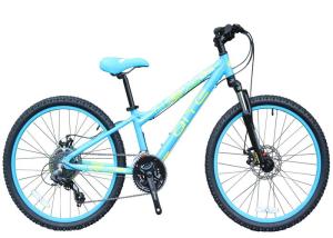 China 24 Inch Lightweight Childrens Bikes 3 X 8 Speed Mechanic Dual Disc Brake factory