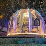 ISO Clear Bubble Tents Aluminium Transparent Bubble Tent UV Protection