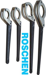 China Drill Rig Parts Circle Wrench for drill rods / Carbide circle wrenches factory