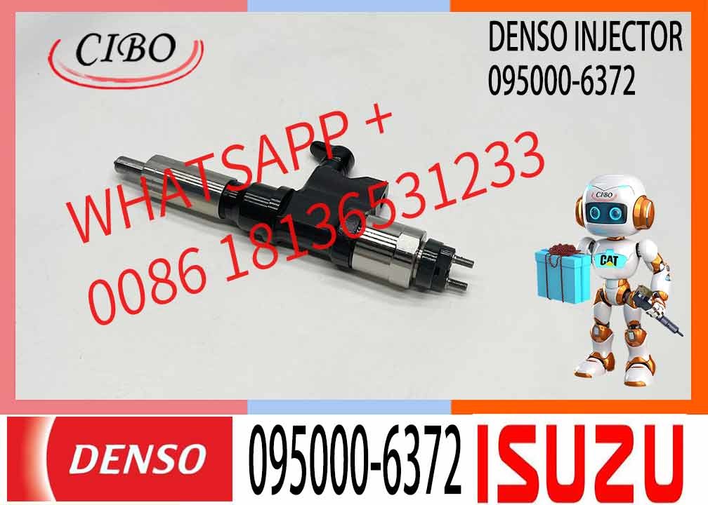 Fuel Injector 095000-6372 095000-6382 095000-6392 8-97609789-2 For ISUZU 4HK1