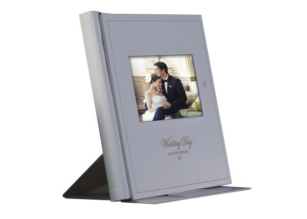 Home Decoration Wedding Video Album 10.1 Inch Leather Digital Photo Album With
