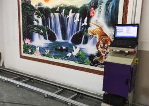 China Dx-10 Epson Nozzles 10sqm/h Wall Mural Printing Machine 120W factory