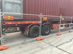 China 50mm*150mm anti climb mesh temp fence panels OD 38mm tubing wall thick 1.5mm full hot dipped galvanized to be 42 microns factory