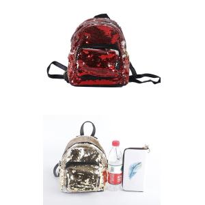 Sublimation Custom Photo Glitter Sequin Backpack Trendy Travel Sparkly Backpack