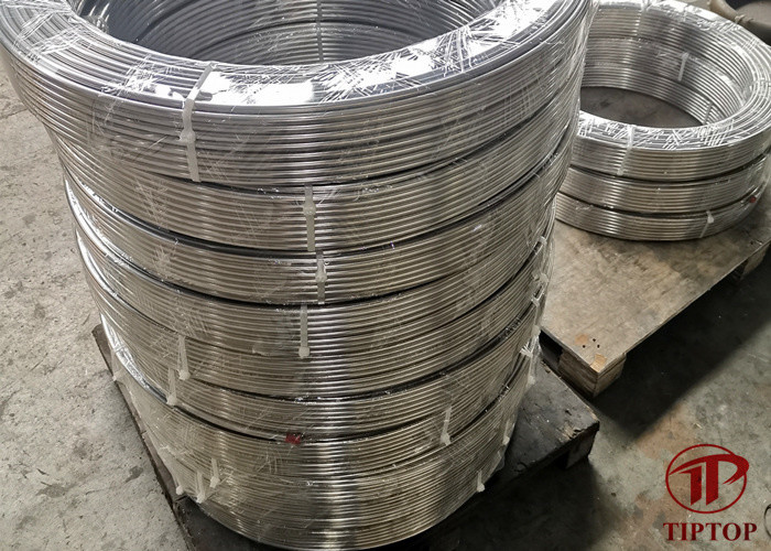 UNS S32750 Seamless Hydraulic Control Line Tube 0.02"-0.083" WT