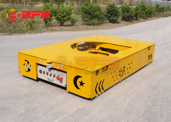 Automated Steerable 6 Ton Electric Platform For Copper Coil Transfer