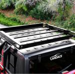 Direct Sale Car Roof Basket Cargo Carrier Basket Roof Rack Black 1455*1425*113mm