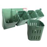 Hanging Plastic Flower Pots for Vertical Greening in Gardens 40 Pots per Square
