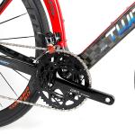 8.3KG 22 Speed Carbon Fiber Road Bike , Twitter T10 Pro Road Bike