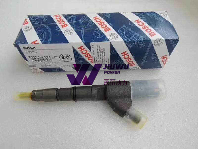 EC210B D6E 0445120067 Diesel Common Rail Fuel Injector