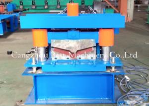 China Ridge Cap Roll Forming Machine / Hydraulic Metal Roof Forming Machine factory