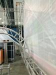T6-6082 Aluminum Stage Truss , Aluminum Alloy Truss Banner Stand 3x3m
