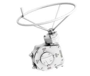 China Natural Gas Industry Ductile Iron Handwheel Gearbox With Ball Valve Butterfly Valve IP67 factory