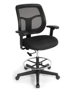 China Mesh Back China Drafting Stool factory
