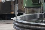Outer Gear Double Row Ball Slewing Bearing Same Diameter Large Size