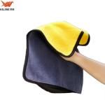 Car Polishing Waxing Towel Super Quality Microfiber Double Sided Coral Fleece