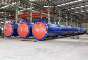 China Large Capacity AAC Autoclave For Building Material Production factory