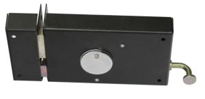 China Easy Installation Mortise Door Lock with Single Cylinder and CP Finish factory