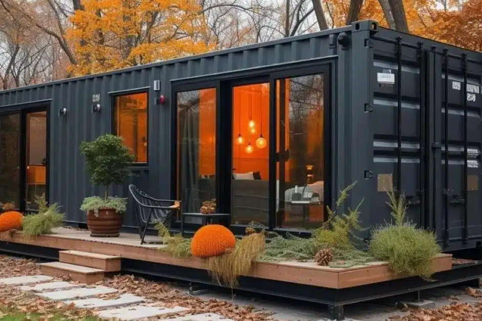 Corrosion Resistant Steel Expandable Container House Foldable Container Homes Prefabricated