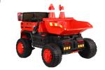 2 Seats Electric Toy Ride On Construction Truck Car for Kids Age Range 2 to 12
