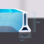 Water Stopper Silicone Seal Strip Foldable Shower Threshold Dam for Kitchen and
