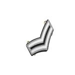 Military Collar Chest 5 Point Sheriff Badge Glory Metal Badge