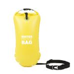 Safety 190T Nylon PVC Tow Float Dry Bag For Open Water Triathletes