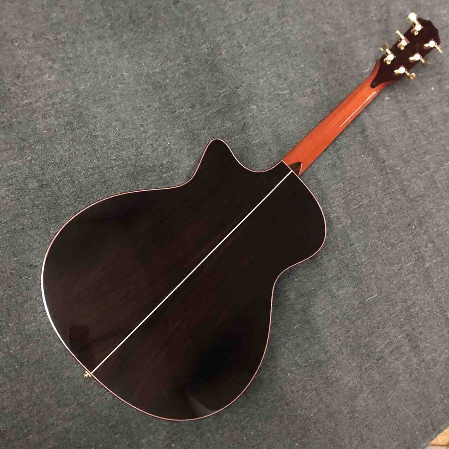 Custom Grand 914c acoustic guitar solid spruce top 914ce acoustic electric guitar B Band A11 eq free shipping acoustic