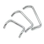 Furniture Hardware Stainless Steel Door Handles Double Bend Heavy Door Bow Knobs