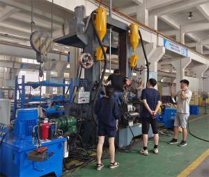 China Horizontal H Beam Production Line 3000 to 15000mm High Efficiency Integrated Workstation factory