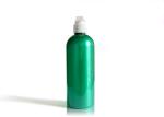 Lotion Boston Round Pump Bottles , Standard Capacity Green Lotion Bottle 500ML