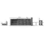 Snacks 120mm Food Packing Container Making Machine PP PS Mould 198KW
