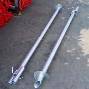 China 2000mm Galvanized Grounding And Earthing Products Ground Anchor Pipe factory