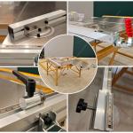 3kw Main Saw Blade PDMJ16 45/90 Degree Folding Table Wood Cutting Saw for